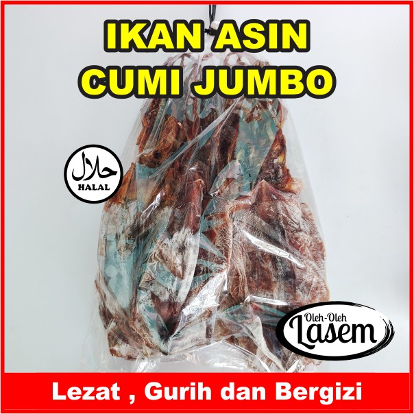 

IKAN ASIN CUMI JUMBO OLEH-OLEH LASEM REMBANG / KHAS REMBANG / KHAS BONANG