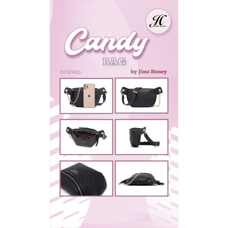 JIMS HONEY CANDY WAIST BAG