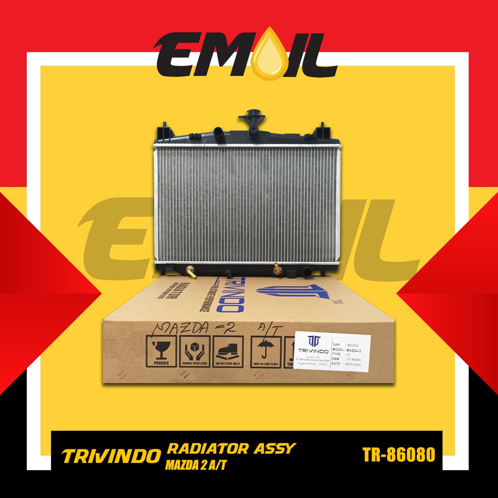 Radiator Assy Mazda 2 Matic AT TR-86080 Trivindo