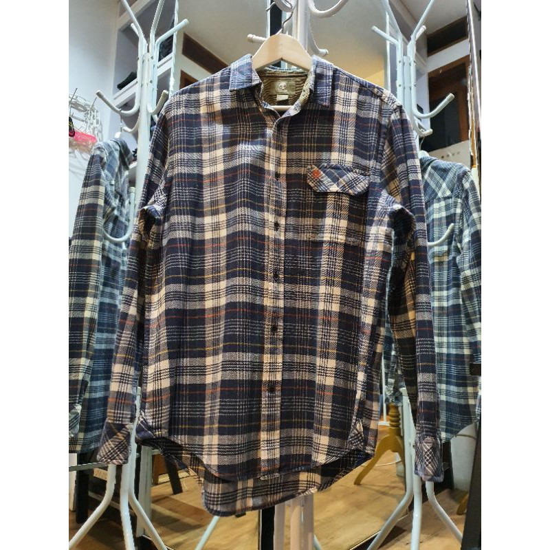 Preloved Kemeja Pria Brand Timberland Branded Original Counter