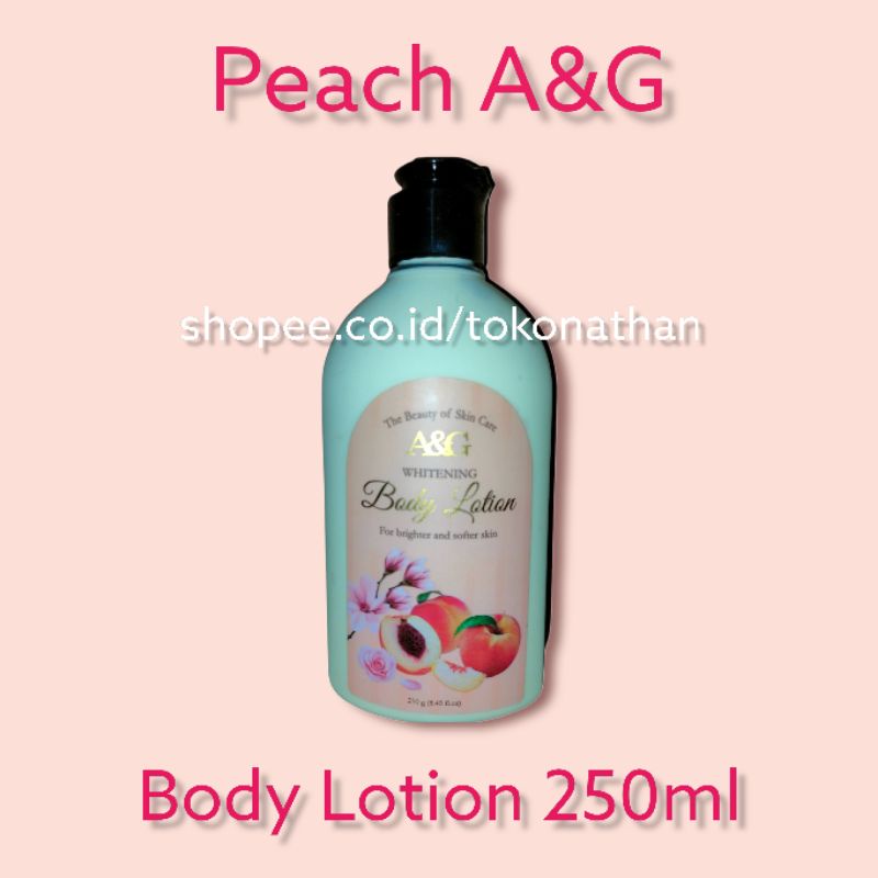 12 lotion peach A&amp;G lotion A&amp;G whitening kuning