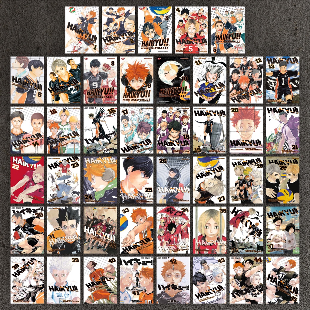 Poster Haikyu Cover Story 45PCS