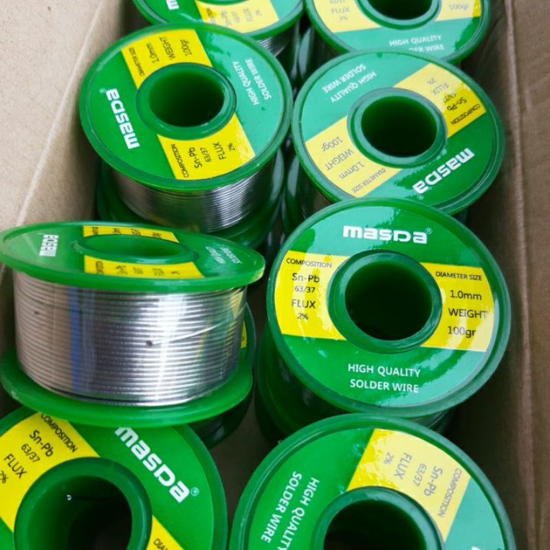 TIMAH SOLDER SOLDER WIRE HIGH QUALITY MASDA 100GRAM