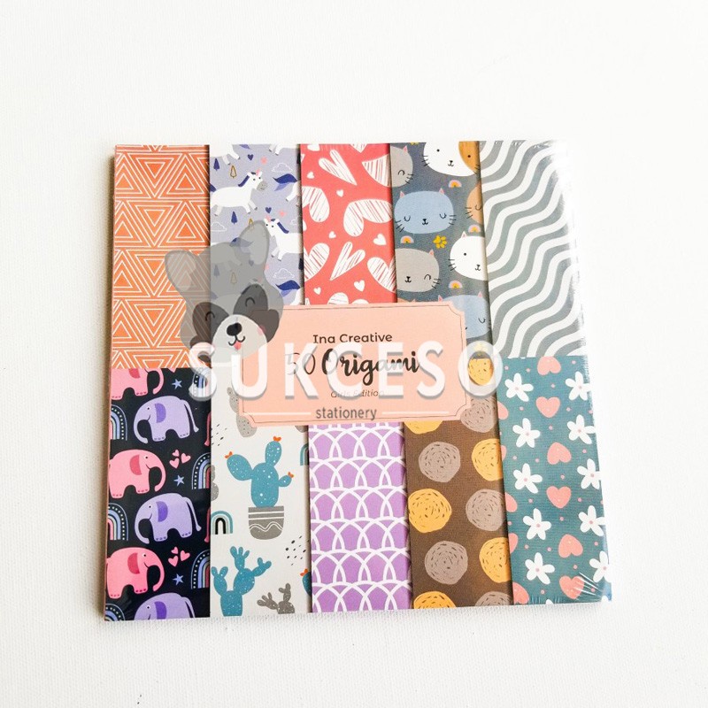 

INA Kertas Origami Animal dan Girls Edition Kertas Origami Motif Lucu Murah