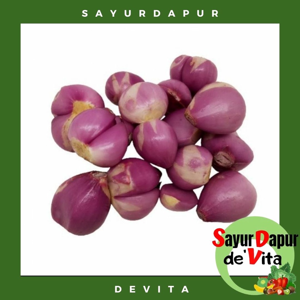 Bawang Merah Kupas, Bersih, 100 gr, 250 gr, 500 gr