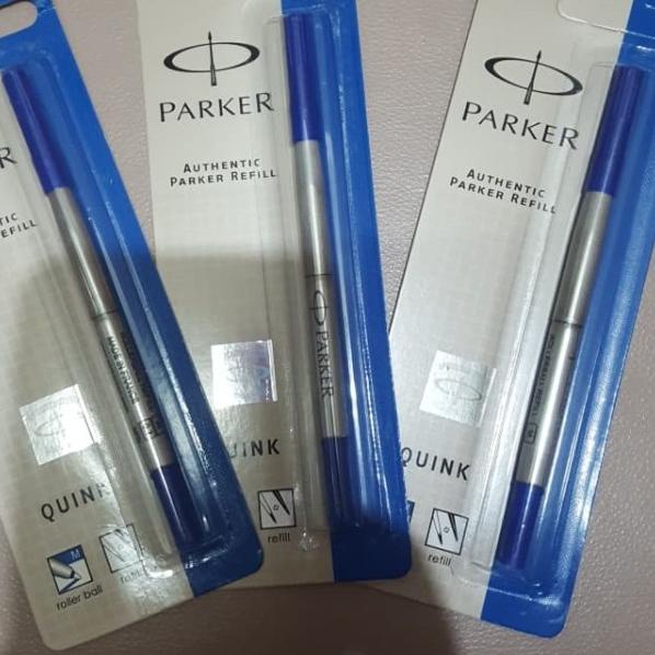 

✫ Refill Isi Ulang Pen Parker Roller Ball Black / Blue Original - Hitam ➫