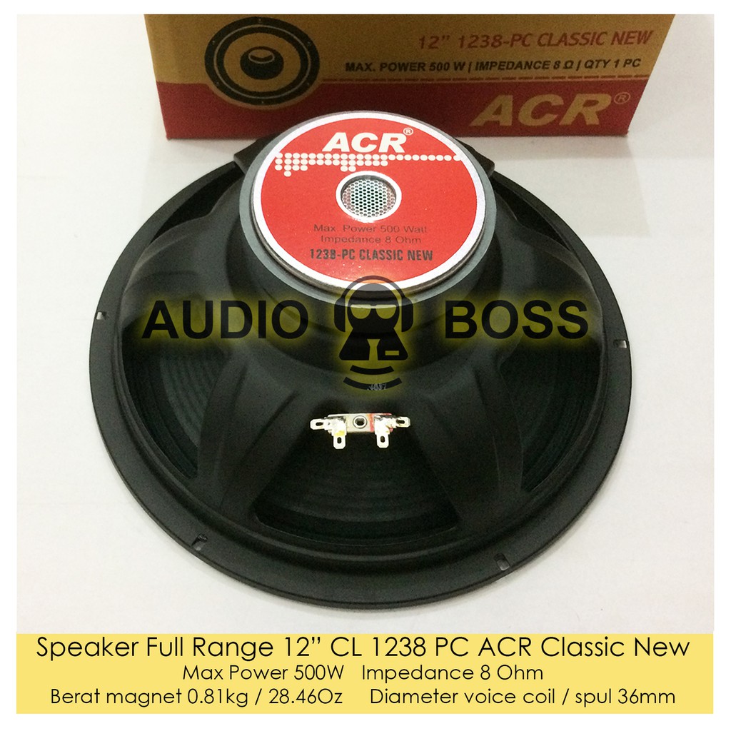 speaker classic 12 inch