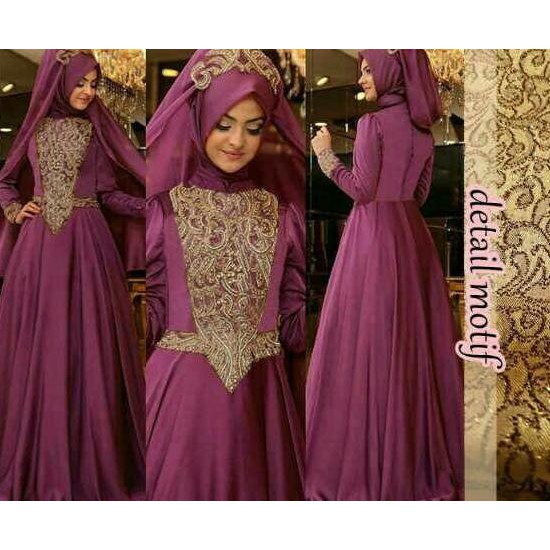 Gamis Syari Princess ANISA Gamis Remaja Terbaru 2017