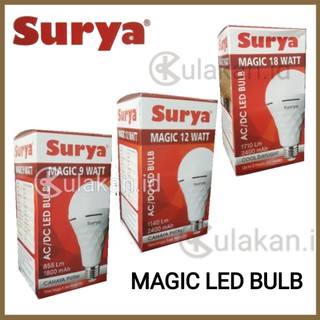 LAMPU SURYA MAGIC 9W 12W 18W EMERGENCY LAMP LAMPU OTOMATIS
