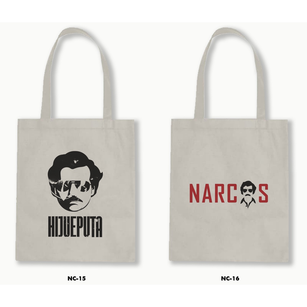 TOTE BAG BLACU - NARCOS NETFLIX