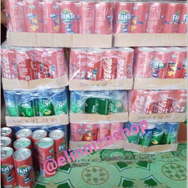 Jual 250 Ml Minuman Soda Sprite Kaleng Cocacola Kaleng Fanta Kaleng Shopee Indonesia 1635