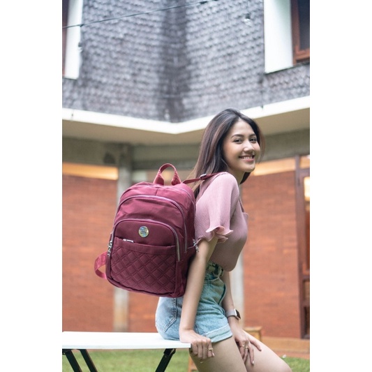 Tas Ransel Sighmon 910 Bahan Kanvas. Tas Sighmon ORI Tas Wanita Tas Ransel Wanita Import BEST SELLER.!!!l Tas Sighmon Import Bisa bayar ditempat.!!!