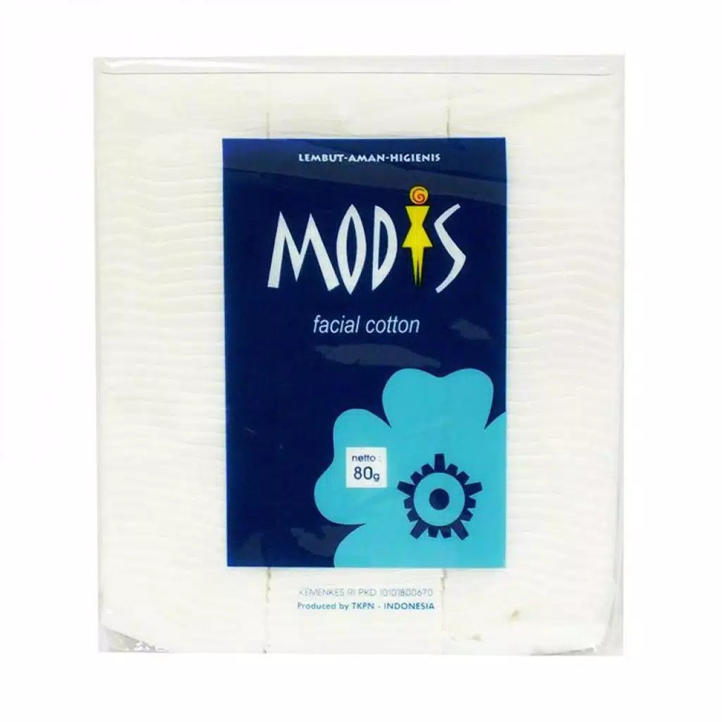 Modis Facial Cotton / Kapas Modis 35g/50g/80g (100% Original)