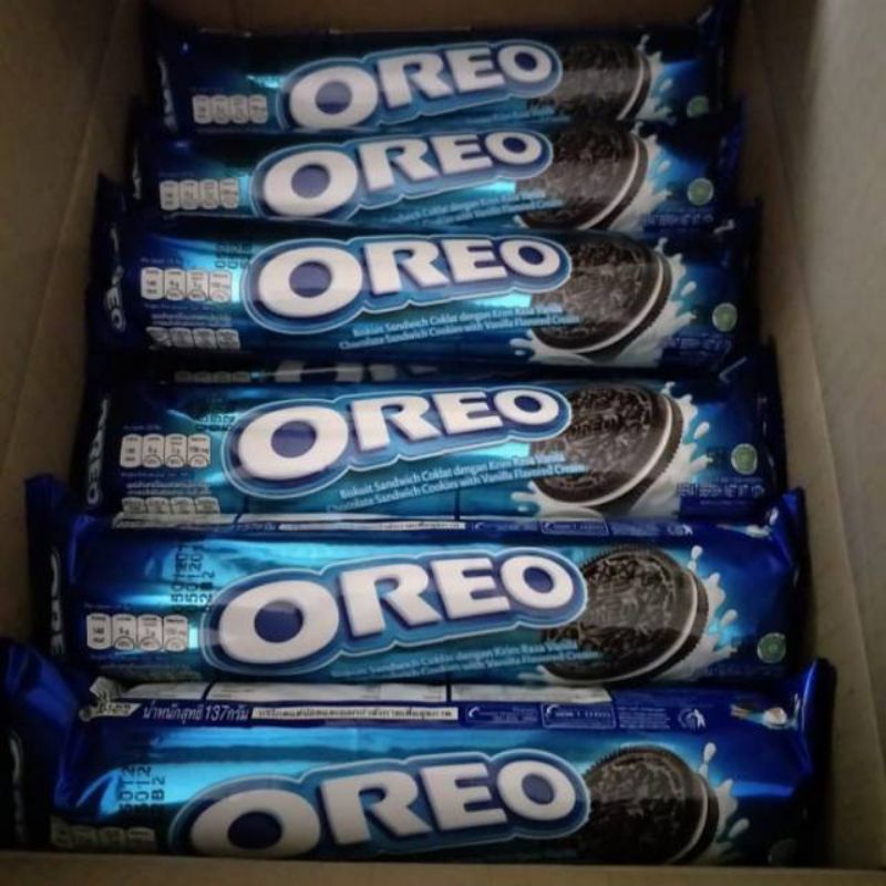 Oreo Biskuit Roll 33gr MURAH