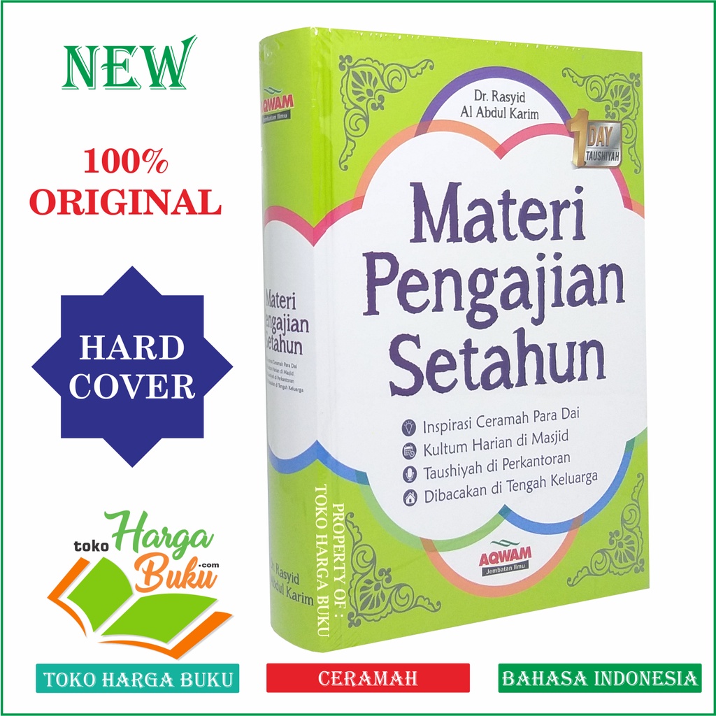 Foto Materi Pengajian Setahun - Penerbit Aqwam