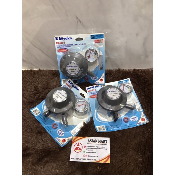 Asianmart Miyako Regulator Tanpa Selang/Regulator Miyako/Regulator Gas