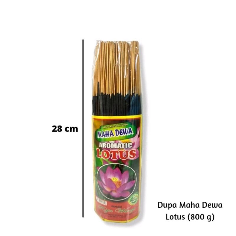 Dupa / Hio Bali Wangi Harum Mahadewa 28 cm 800 gr Lotus