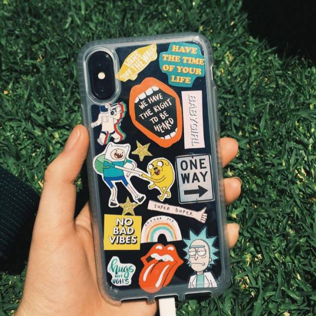 Case Hp + Stiker Hp
