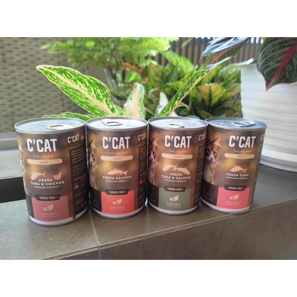 C'Cat CCat Adult Wet Cat Food 400gr 400gram
