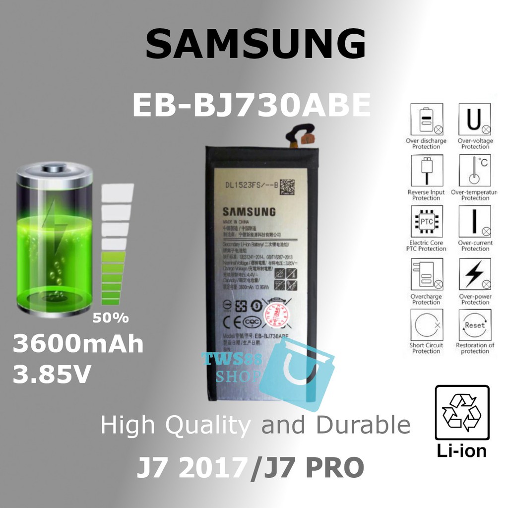 Baterai Batre Battery Samsung J7 Pro J730 J7Pro Original