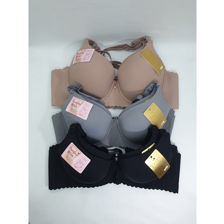 BH / BRA Cup C TALLY 006 Basic Colection BRA KAWAT BUSA TIPIS sz 34 36 38 BK