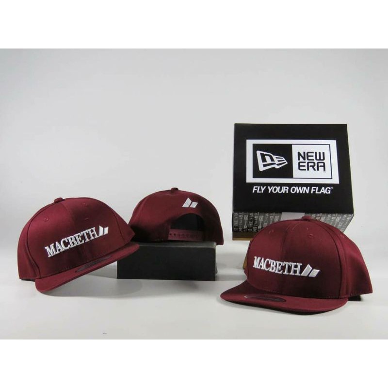 topi snapback Macbeth original import