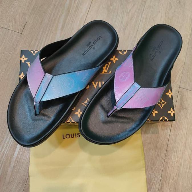 BANTING HARGA SANDAL GUNUNG】 SANDAL LV PRIA PREMIUM HIGH QUALITY/ZV 08/LV 09 KORTING