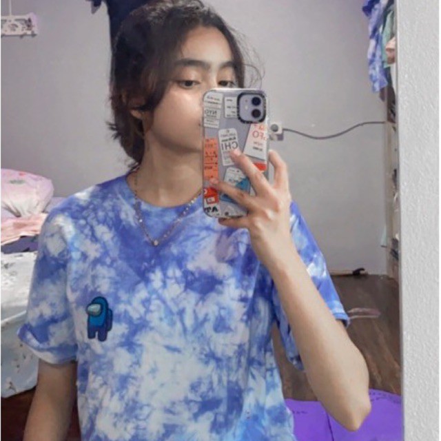 VS - TSHIRT Tie Dye Among Kaos Atasan Wanita Tumblr