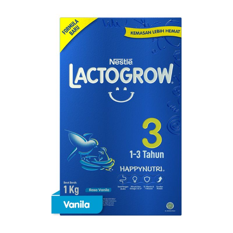 LACTOGROW 3 MADU / VANILLA 1KG