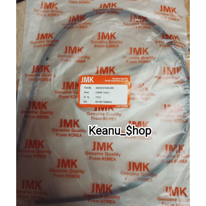 KABEL CHOKE TORNADO KABEL CUK TORNADO GX/GS 100 RC 100