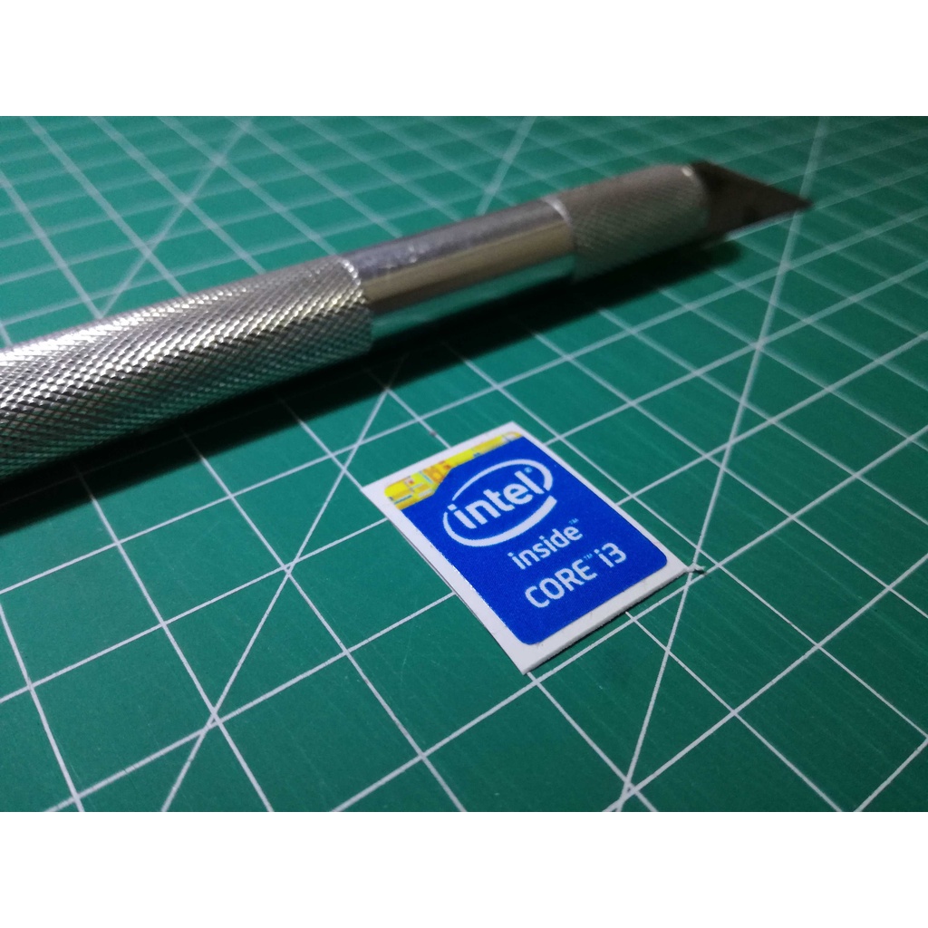 Stiker Intel Core i3 Gen 4