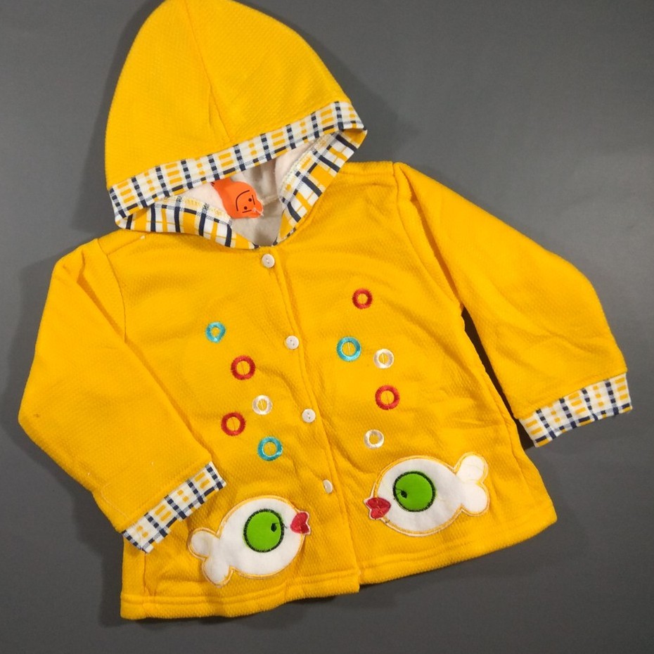 Dah Li - Jaket Bayi Perempuan Kupluk Aneka Karakter Lucu-2