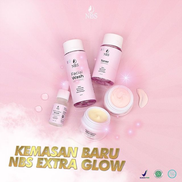 NBS SKINCARE EXTRA GLOW ULTIMATE PEMUTIH PENGHILANG JERAWAT BPOM HALAL ORIGINAL-1