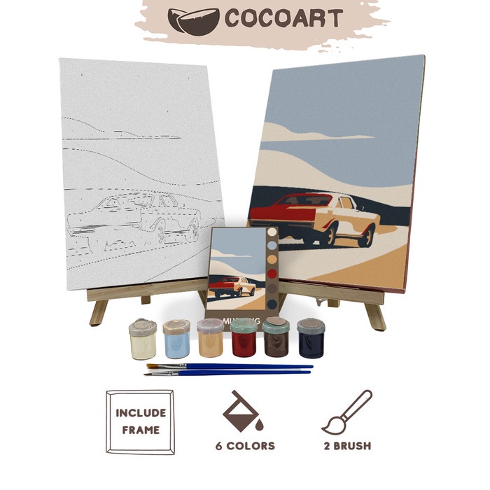

Produk Terbaru Paint By Number Kit [ Mobil Mustang ] - Cocoart.Id I Kanvas 20 X 30 Cm