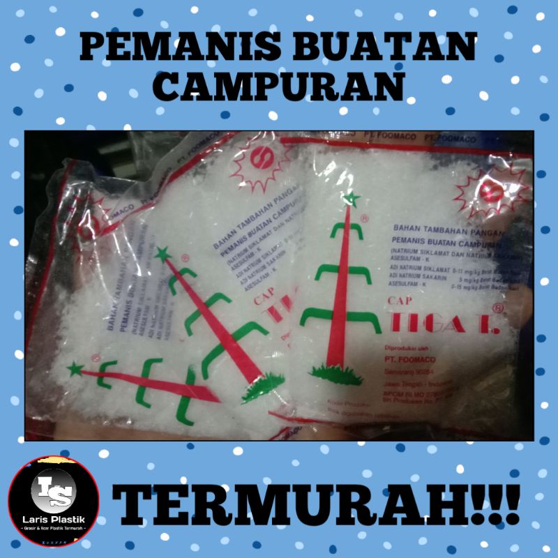 

LS SARI MANIS TIGA T SODIUM CAP TIGA T BAHAN TAMBAHAN PANGAN PEMANIS BUATAN TERMURAH