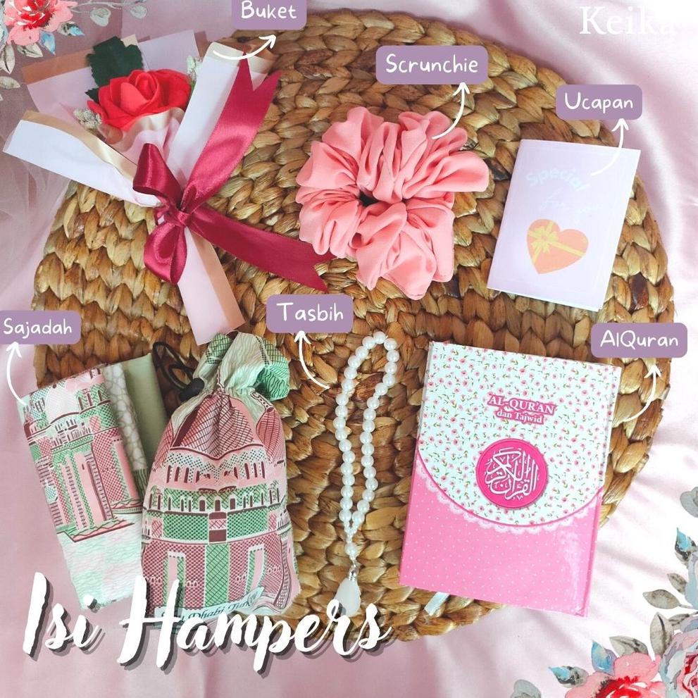 

[PRODUK NikYN] Hampers Mukenah Al Quran | Kado mukena dewasa hampers alquran islam cewek wanita wedding birthday ultah pacar hampers lebaran idul fitri ied hampers sajadah travel tasbih seserahan seperangkat alat sholat paket mukena kado ibu hampers muken