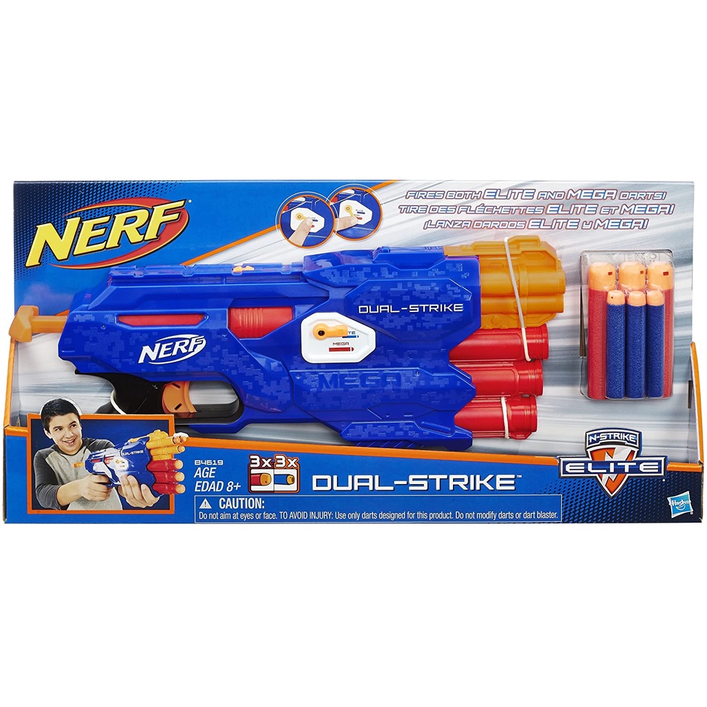 NERF GUN N-STRIKE ELITE DUAL STRIKE