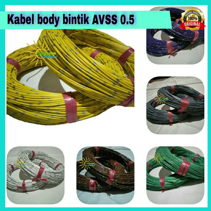 Jual Kabel Avss Kabel Body X Mm A Merk Sinar Pt Ewindo Per