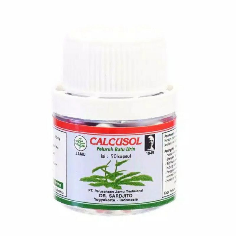 Calcusol 100tab/obat batu ginjal/obat kencing batu