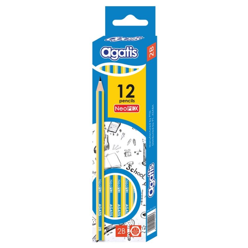 

Pensil Agatis Neopex 2B 1lusin