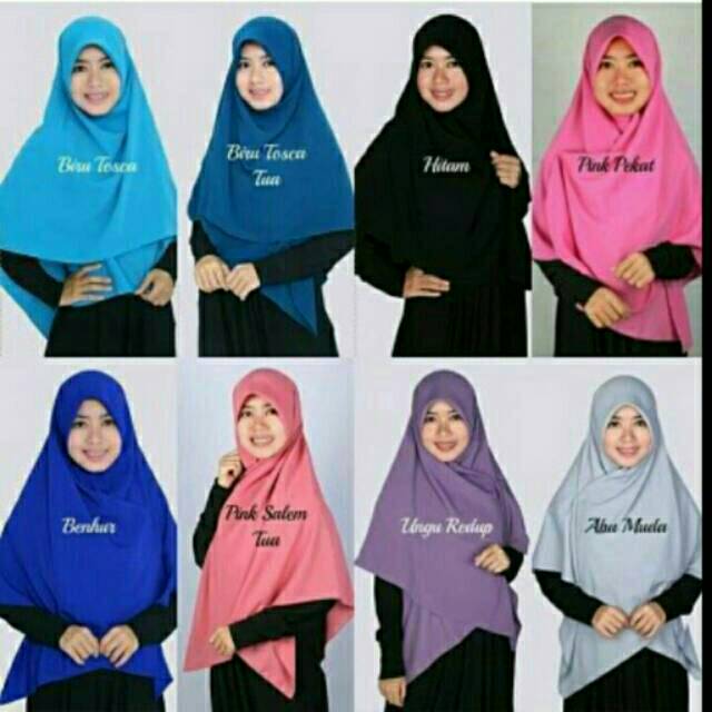 Segiempat wolfis 115x115/ S4 / khimar/jilbab