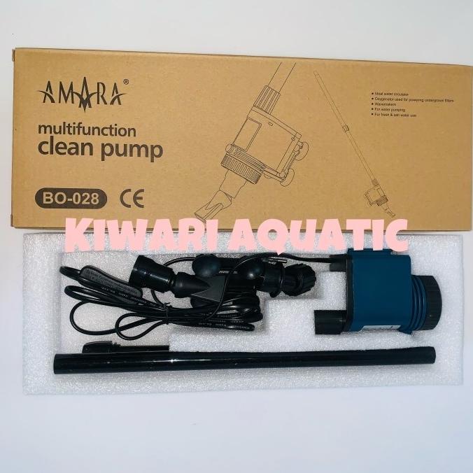 [[ Eferiusaya ]] SOBO BO 028 multifunction clean pump / alat pembersih aquarium BO028