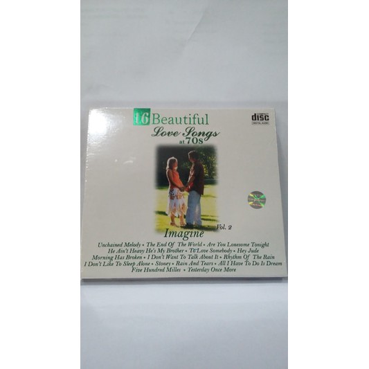 CD ORIGINAL 16 BEAUTIFUL LOVE SONGS AT 70S VOL. 2