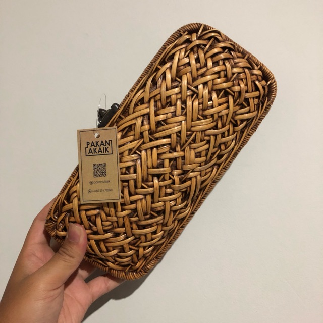 Clutch Rotan | Dompet Rotan | Dompet Wanita