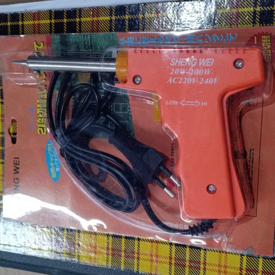 Solder pistol solderan tembak 20watt-200watt