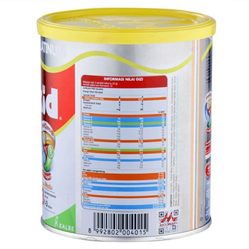 Morinaga Chil Kid Platinum Moricare 400gr