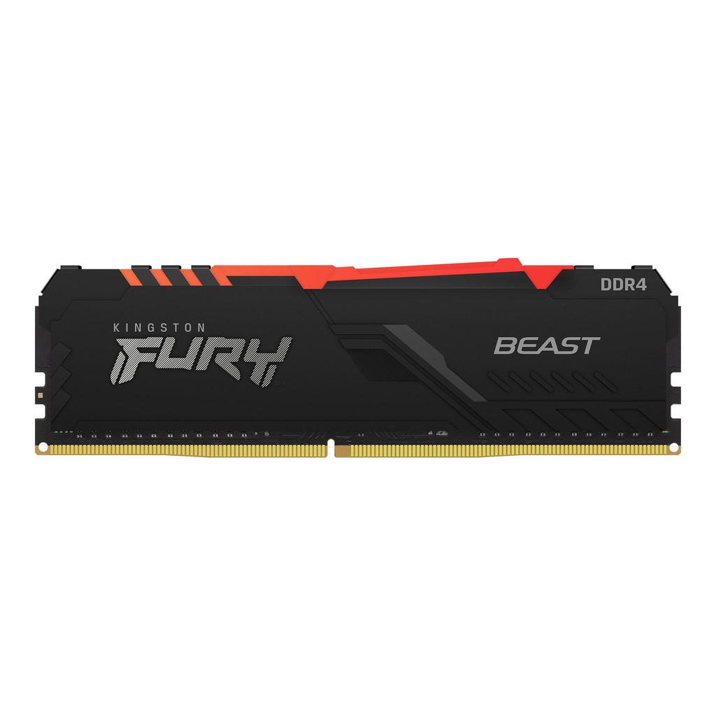 Kingston Fury Beast 16GB (2x8) RGB DDR4 RAM Memory KF432C16BBAK2/16