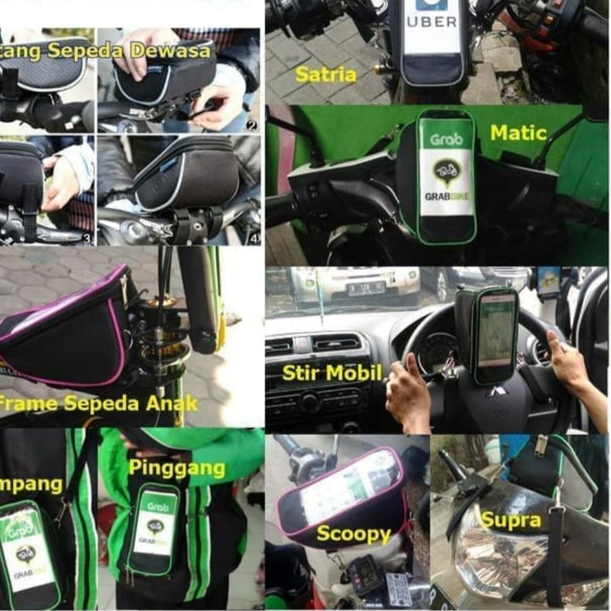 Tas Holder Hp Motor Selempang Bag Holder Hp Motor Sepada ✓