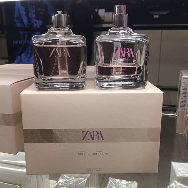 Original Parfum Zara Gold dan Rose Gold isi 2pcs