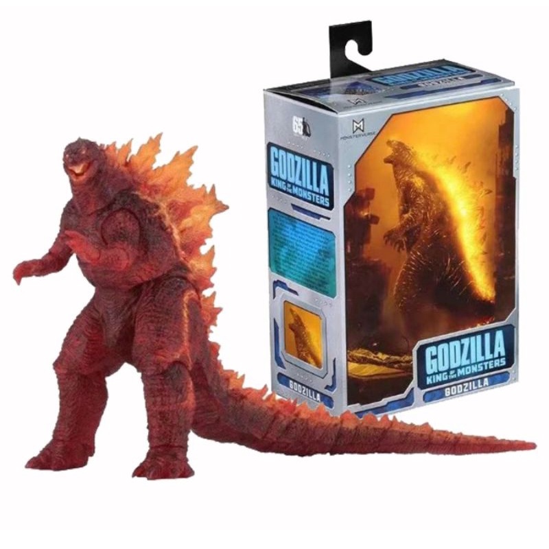 Jual Monster Kaiju Burning Exclusive Godzilla Orange Figure | Shopee ...